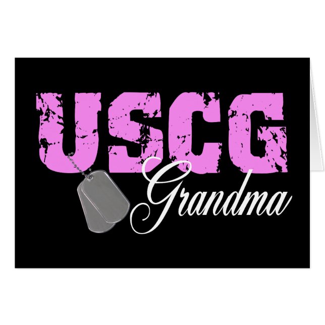 Cartão uscg99vovó2blk (Frente Horizontal)