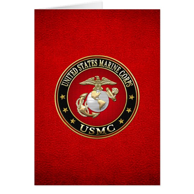 Cartão USMC EGA [Edição Especial] [3D] (Frente)
