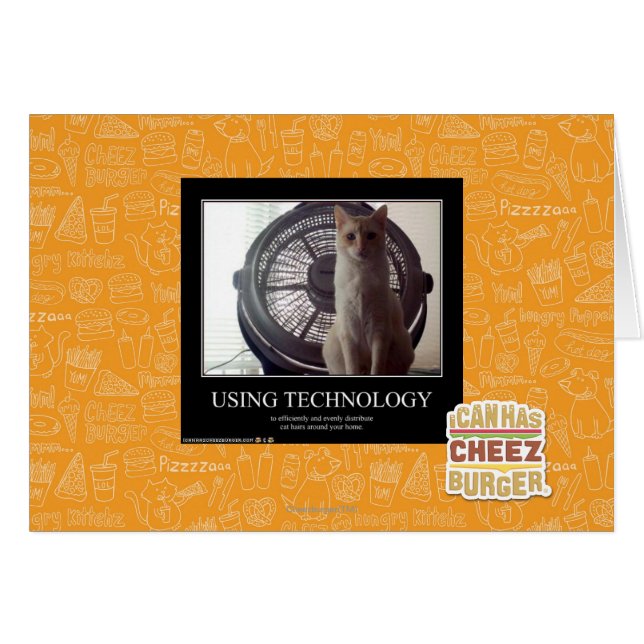 Cartão Uso da tecnologia (Frente Horizontal)