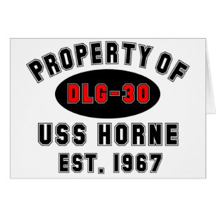 Cartão USS Horne DLG-30