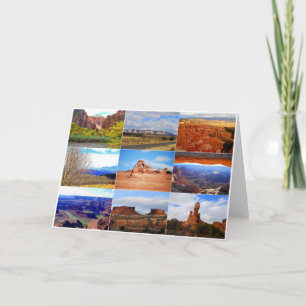 Cartão Utah Collage