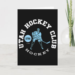 Cartão Utah Hockey Club Edge Dark Heather Oficialmente Li