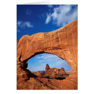 Cartão Utah, Parque Nacional Arches, Arco Turret 2