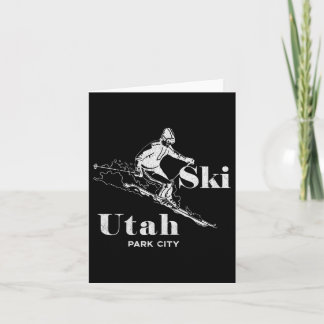 Cartão Utah Skiing Park City Long Sleeve Ski Tee