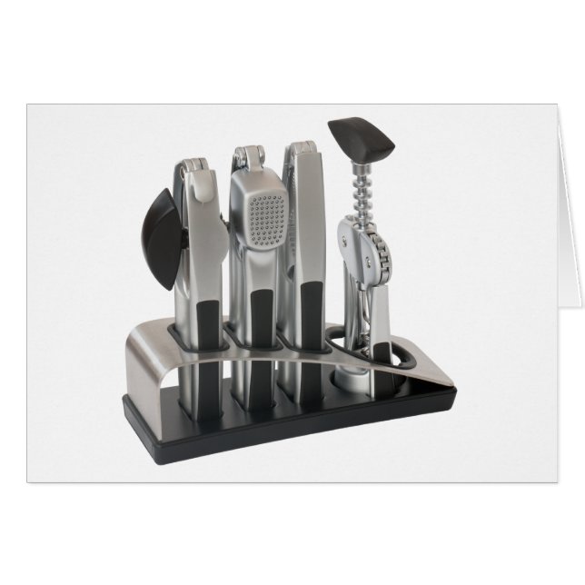 Cartão Utensils (Frente Horizontal)