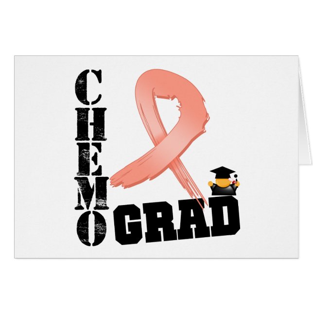 Cartão Uterine Cancer Chemo Formando (Frente Horizontal)