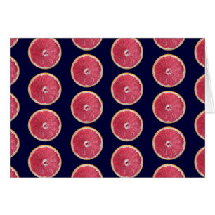 Cartão Uva Vermelha Suculenta