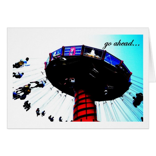 Cartão vá adiante (Frente horizontal)