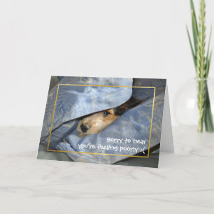 Cartão Vá em breve, cão