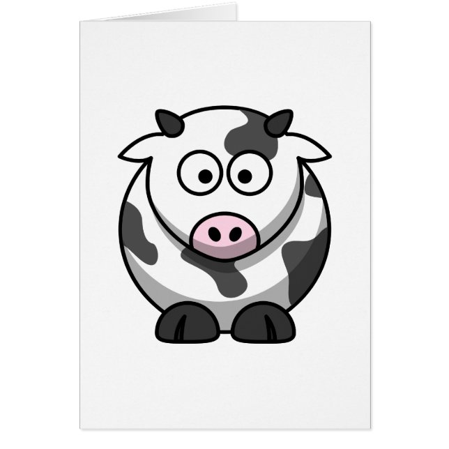 Cartão Vaca branca (Frente)