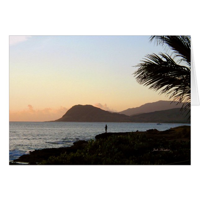 Cartão Vaca de Paraíso Vulcânica (Frente Horizontal)