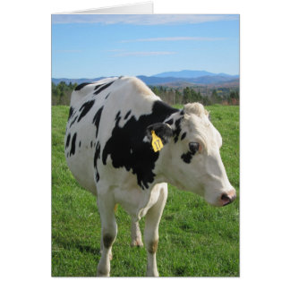 Cartão Vaca de três pernas 5x7