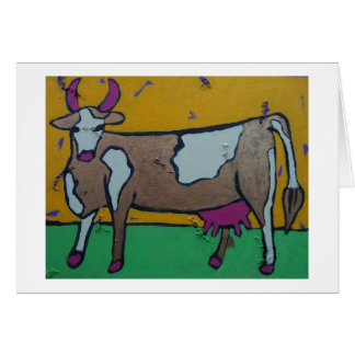 CARTÃO VACA DO MOO