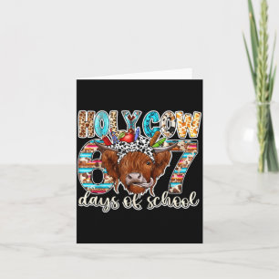 Cartão Vaca Sagrada 67 Dias De Escola Professor Seis Sete