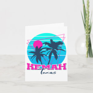 Cartão Vacinação de Cidade Costeira de Praia Souvenir Kem