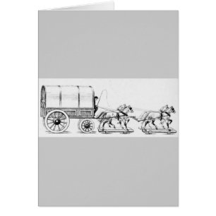 Cartão Vagão coberto