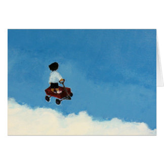 Cartão Vagão do vôo