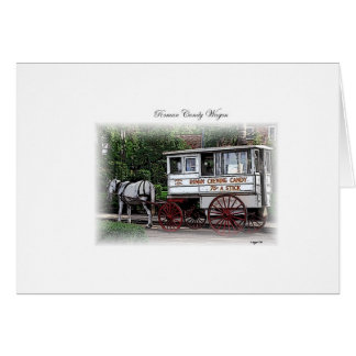 Cartão Vagão romano dos doces de Nova Orleães