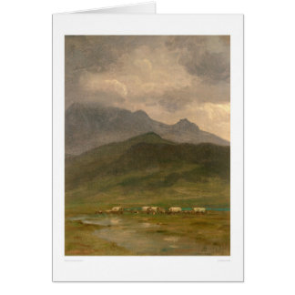 Cartão Vagões cobertos por Bierstadt (0101A)