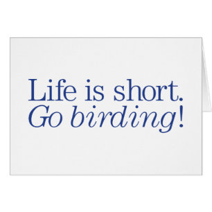 Cartão Vai Birding!