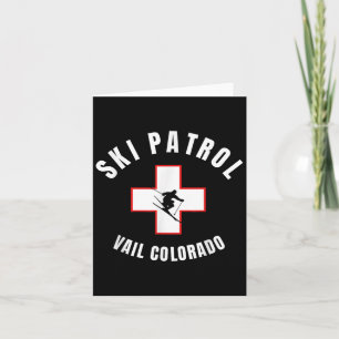 Cartão Vail Colorado Ski Patrol