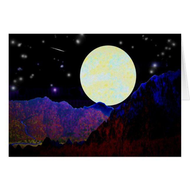 Cartão Vale da lua (Frente Horizontal)