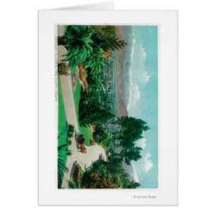 Cartão Vale das Redlands e pomares de Smiley