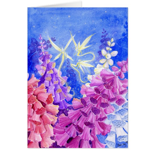 Cartão Vale do Foxglove (Frente)