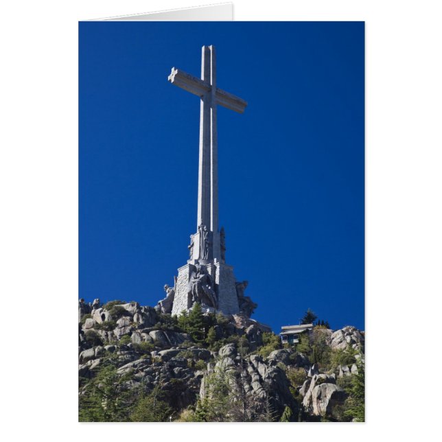 Cartão Vale dos Caídos, monumento (Frente)