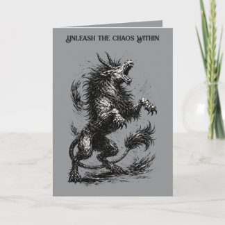 Cartão Valefor Unleashed Bray of the Infernal King