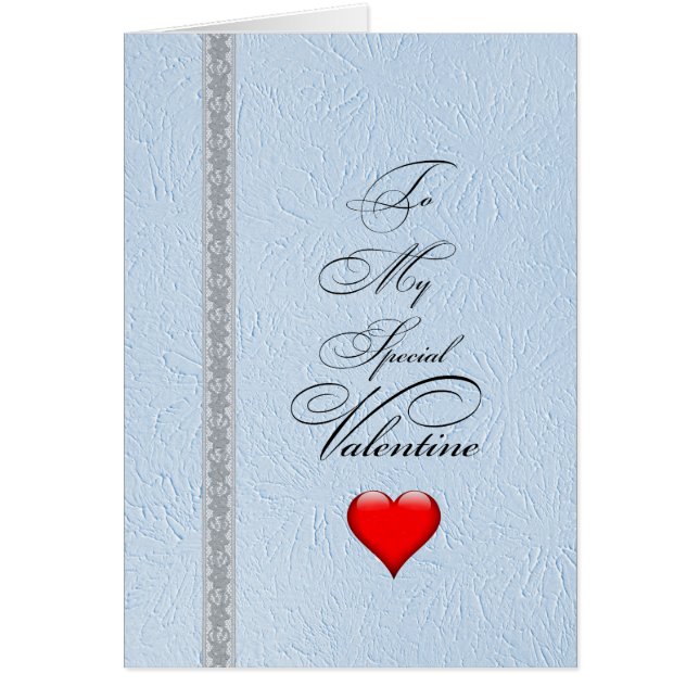 Cartão Valentine - My heart is the canvas of your love (Frente)