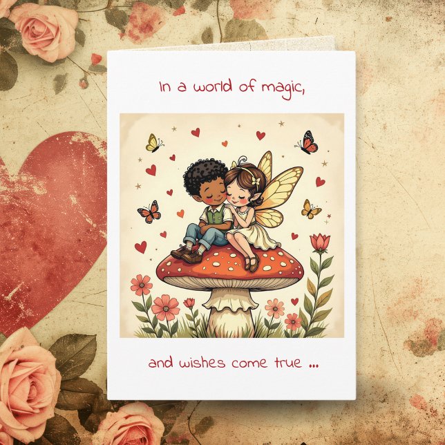 Cartão Valentine's Day | In a World of Magic  (Criador carregado)