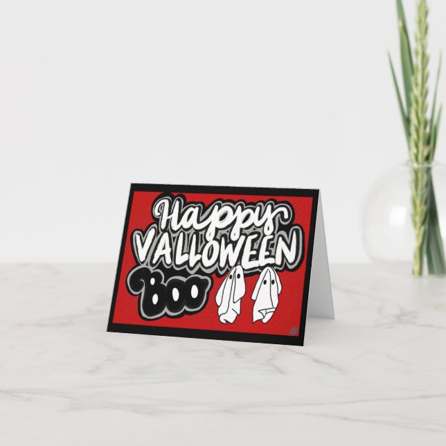 Cartão Valloween (Frente)