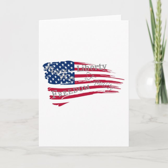 Cartão Valores Americanos (Frente)