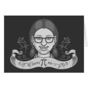 Cartão Vam (pi) com referência a