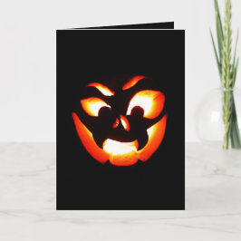 Cartão Vamire Jack-O-Lanterna