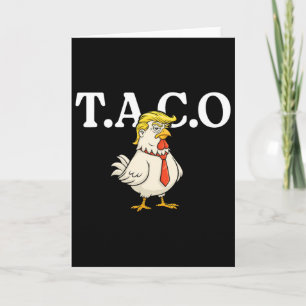 Cartão Vamos Camiseta Taco T.a.c.o Divertido Tendente Fra