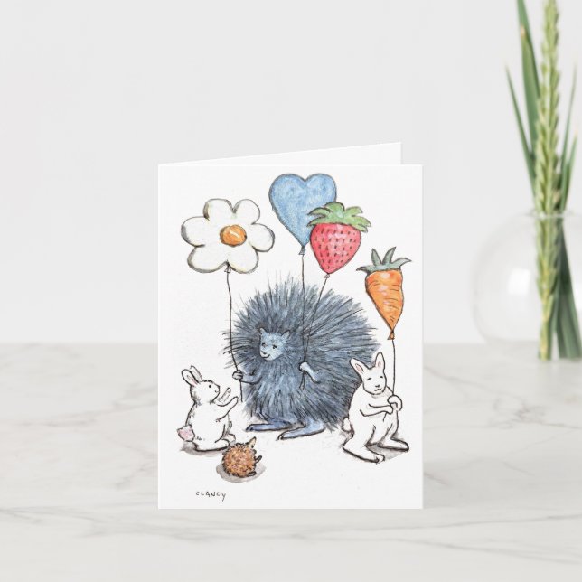 Cartão Vamos celebrar (Frente)