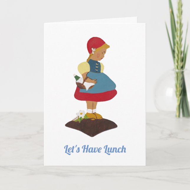 Cartão Vamos com almoço (Frente)