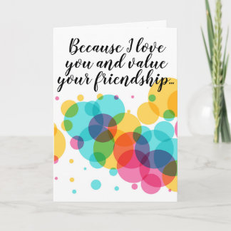 Cartão Vamos concorda em não falar sobre...