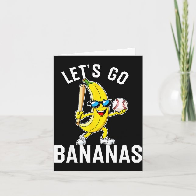 Cartão Vamos de banana  (Frente)