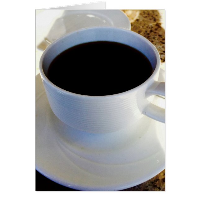 Cartão Vamos de café (Frente)