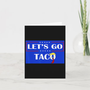 Cartão Vamos Engraçado Vai Taco 54