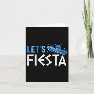 Cartão Vamos Fiesta Engraçado Páscoa Grega Cinco De Mayo