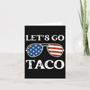 Cartão Vamos Go Taco Retro Pulsa Vamos Político Engraçado