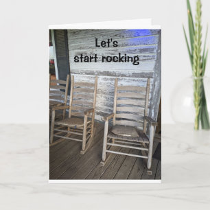 CARTÃO VAMOS INICIAL "ROCKING" "ANIVERSÁRIO 70"