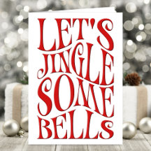 Vamos Jingle Alguns Sinos Engraçado Natal