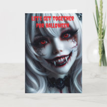 Vamos nos reunir no Halloween.