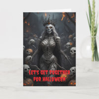 Vamos nos reunir para o Halloween.