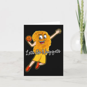 Cartão Vamos Nuggets - Jogador de Bysketbyll do Galinha N